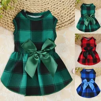 Одежда в виде сетки, наряд для домашних животных с мягким узором, текстура для домашних животных, платье принцессы для собак XL красный