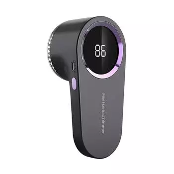 Одежда выглядит свежей со съемными шариками для удаления ворса с помощью перезаряжаемого электрического триммера для удаления ворса