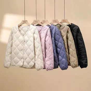 одежда женская короткая облегающая подкладка иностранный газ ромб универсальная одежда и куртки будут отправляться партиями. M recommends below 75-49kg