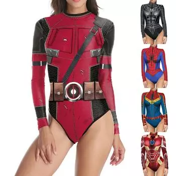 Одежда Женская модная одежда для ролевых игр Обтягивающая одежда для косплея XXXL