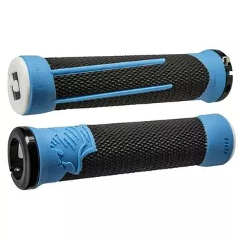 ODI AG2 AARON GWIN GRIPS V2.1 Lock-On ЧЕРНЫЙ/СИНИЙ