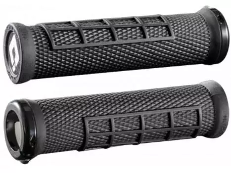 ODI Elite Flow Grip BK Black V2.1 Lock-on
