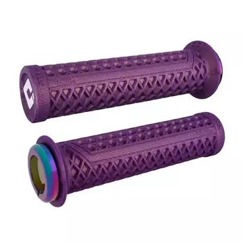 ODI VANS GRIPS Iridescent SLICK V2.1 Lock-On Purple/OIL D33VNIP-OS фиолетовый