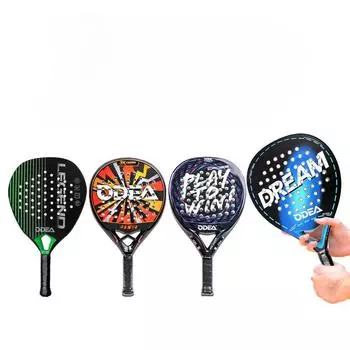 Odiar Карбоновая пляжная ракетка Весло Теннисная ракетка Клетка Пляжная ракетка Карбоновая ракетка Пятно