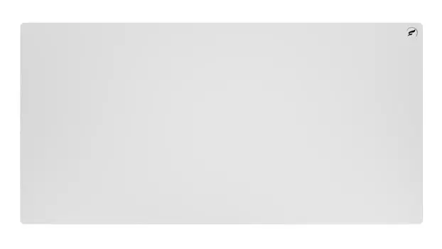 Odin Gaming ZeroGravity Extended Gaming Mouse Pad XL Wide Stitched Edge Cloth Mouse Pad Stitching [Odin XXL] - 36 x18 White/White