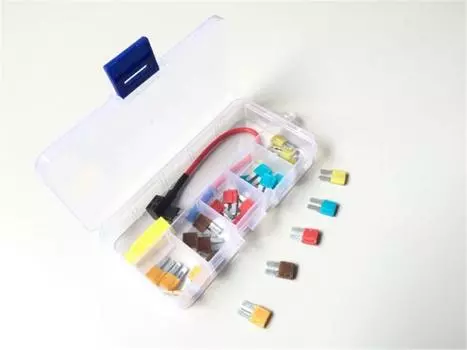 Один комплект автомобильный грузовик лезвие стиль Micro2 встроенный держатель предохранителя+съемник 7.5 10 15 20 А