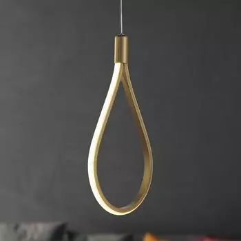 Одинарная люстра Trend Three Color Led упала