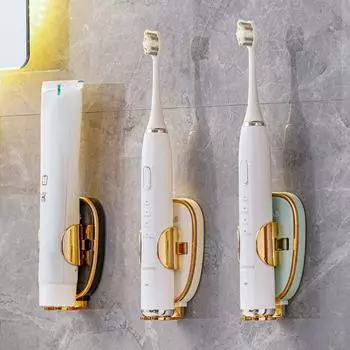 Одинарная подставка для зубной щетки Traceless, подставка для зубной щетки, светлая, роскошная, держатель для электрической зубной щетки для взрослых