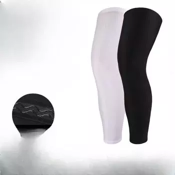 Одинарные баскетбольные леггинсы, наколенники, удлиненные защитные приспособления для ног, высокоэластичное дышащее тонкое защитное снаряжение для верховой езды и прогулок мальчиков и девочек. Single—XS