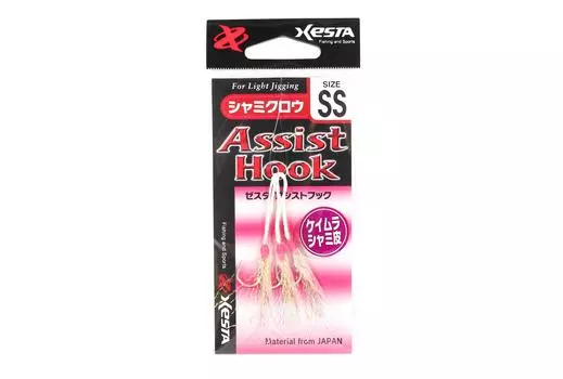 Одинарные вспомогательные крючки Xesta Shami Claw, размер SS (3489)