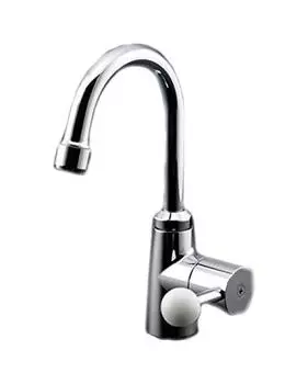 Одинарный кран TOTO TL106AQR (Вертикальный кран) (Тип рычага) серебряный