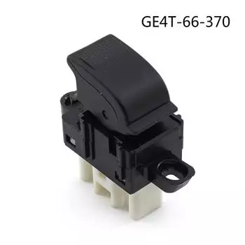 Одинарный переключатель стеклоподъемника GE4T-66-370 GE4T-66-370A для Mazda 6 Protege 5 MPV для Ford Ranger чёрный