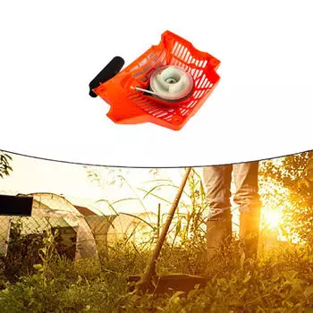 Одинарный ручной стартер с отдачей DIY Запасные части Легкая сборка Износостойкая бензопила