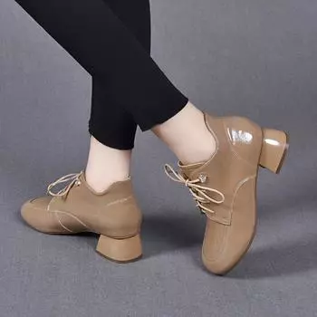 Одиночные туфли Модные туфли Высокие каблуки Ботильоны 34 чёрный