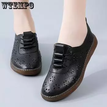 Одиночные туфли женские Bean Shoes Anti Slip Flat Bottom Mothers Shoes универсальные белые туфли для женщин 35