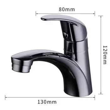 Одиночный смеситель для холодной раковины из цинкового сплава, подъемный тип, одиночный смеситель для холодной внешней торговли, смеситель для ручной мойки