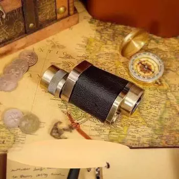 Одиночный телескоп 62 Медный телескоп Цельнометаллический мощный телескоп высокой четкости Портативное уличное оборудование