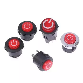 Одна кнопка запуска переключателя для детей электрический автомобиль выключатель питания детский аккумулятор автомобиль