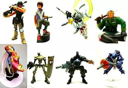 Одна монета фигурка OVER MAN King Gainer PART2 7 обычных типов 1 секретный тип +