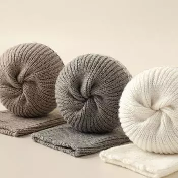 Одна пара носков для зимних ботинок Melodic Colours Diamond Wool Pile Socks Vintage Knitted Mid Gold Осень и зима Разноцветные