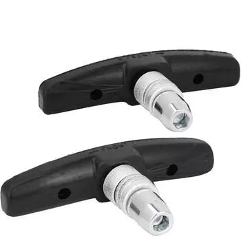 Одна пара резиновых тормозных колодок для горного шоссейного велосипеда, тормозные колодки V-образного тормоза, аксессуары для велоспорта