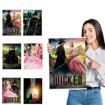 Одна страница подвесной свиток настенный декоративный тканевый постер свиток картина подвесной свиток 15.7 дюймов, 23.6 дюйма One Size