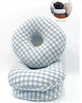 Одно отверстие для уха для пожилых пациентов, ухо с отверстием, подушка для салона красоты, подушка для сна сбоку, подушка для уха