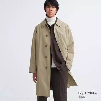 Однобортное пальто UNIQLO 2WAY