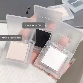 Одноцветные матовые тени для век с высоким содержанием пигмента, стойкие, водостойкие, не размазывающиеся, прессованные пудры B