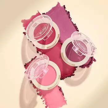 Одноцветные румяна кремовые матовые нюдовые румяна-хайлайтеры 12 цветов перламутровые мелко мерцающие румяна 01