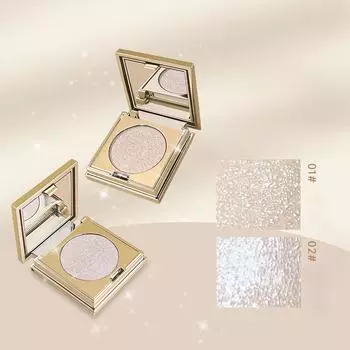 Одноцветный хайлайтер Galaxy, осветляющий лицо, натуральный трехмерный хайлайтер для тела Fairy Burst Flash, стойкий против пота