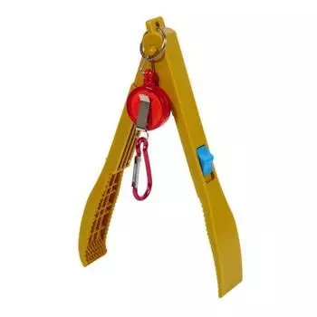 Одноцветный захват для рыбы чёрный