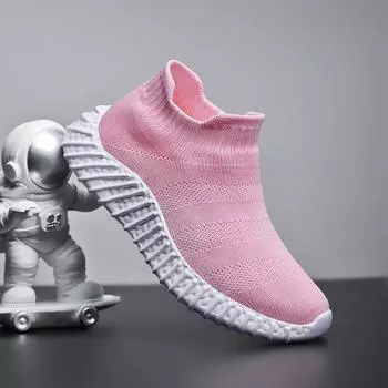 Одноклассники Детская повседневная обувь для мальчиков и девочек, летние носки для детей старшего возраста с круглым носком, сетчатые, дышащие, кроссовки 26/16.5cm