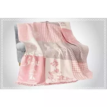 Одноместное хлопковое одеяло Aksu Rene