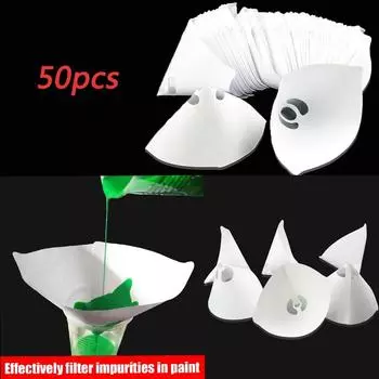 Одноразовая автомобильная краска бумажный воронкообразный фильтр трансмиссионные фильтры изнашиваемые детали для автомобильной краски деревянная мебель машины белый