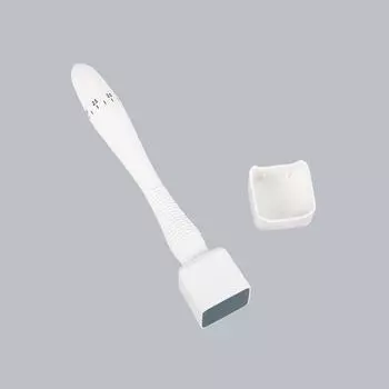 Одноразовая игла с регулируемой длиной, нержавеющая сталь, игла-штамп, дорожный футляр, микроиглы для ухода за кожей, лечения выпадения волос