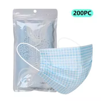 Одноразовая маска для лица Персональная маска 3-слойная ушная петля 10/20/30/40/50/100 шт. A