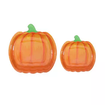 Одноразовая посуда на Хэллоуин, бумажная тарелка с тыквой, салфетка, украшения для свадьбы, дня рождения, вечеринки J