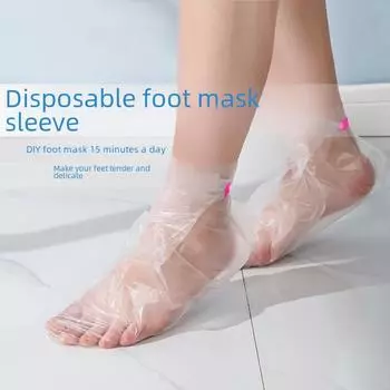 Одноразовая водонепроницаемая увлажняющая маска для ног и рук — предотвращает появление трещин и обморожений, идеально подходит для шелушения и замачивания ног.