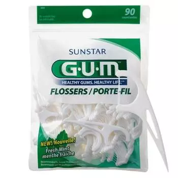 Одноразовая зубная нить Sunstar Gum Classic 886, 90 шт., 1 шт.
