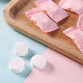 Одноразовое сжатое портативное дорожное нетканое полотенце для лица, влажные салфетки для улицы, увлажненные салфетки 20pcs розовый