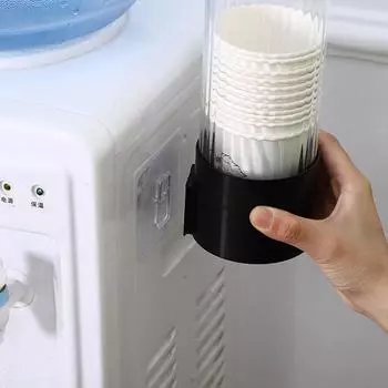 Одноразовые бумажные стаканчики, диспенсеры, пластиковые держатели для стаканов для диспенсера воды, настенные автоматические стаканчики, стеллаж для хранения, контейнеры для стаканов серый