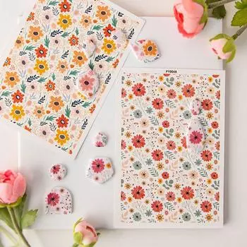 Одноразовые керамические наклейки, водорастворимые керамические изделия, инструмент для изготовления полимерной глины Style D