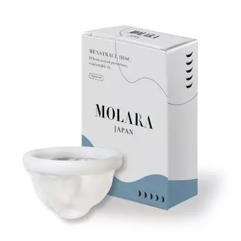 Одноразовые менструальные диски MOLARA, гигиеническое изделие, упаковка из 2 шт., 59 мл. В дни с обильными выделениями, нет необходимости в кипячении, товары для предотвращения стихийных бедствий