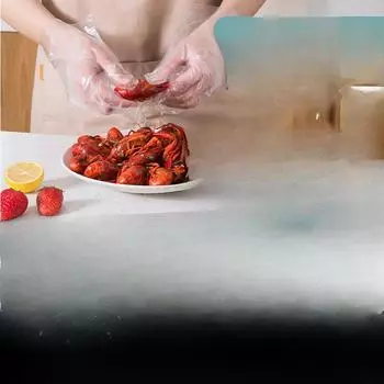 Одноразовые перчатки пищевого класса специальные 200 шт. в коробке экстрактор полиэтиленовые бытовые кухонные перчатки extra thick200pcs