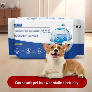 Одноразовые влажные и сухие электростатические салфетки для мытья полов