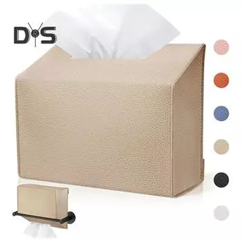 Одноразовый чехол для коробки для полотенец для рук, однотонный дизайн, водонепроницаемый, легко моется, держатель для коробки для салфеток в ванной серый