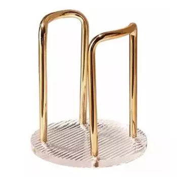 Одноразовый держатель для бумажных стаканчиков, диспенсер для чайных чашек, подставка для кофейной кружки, подставка для дома, кухни, кафе-бара, органайзер, полка для хранения чашек, принадлежности Unilateral золотистый