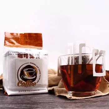 Одноразовый фильтр-мешок для кофе большой емкости, подвесной герметичный мешок для кофе, чая, капель для ушей A