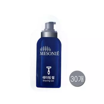 Одноразовый гель для бритья Messonnier, крем для бритья, 50 упаковок, 4 мл